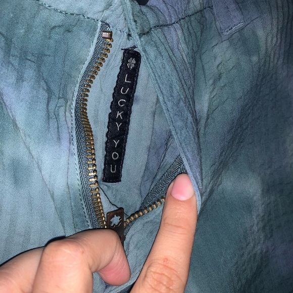 Men’s M Blue Tie Dye Matching Shirts & Shorts Set - Picture 8 of 14